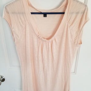Peach blouse